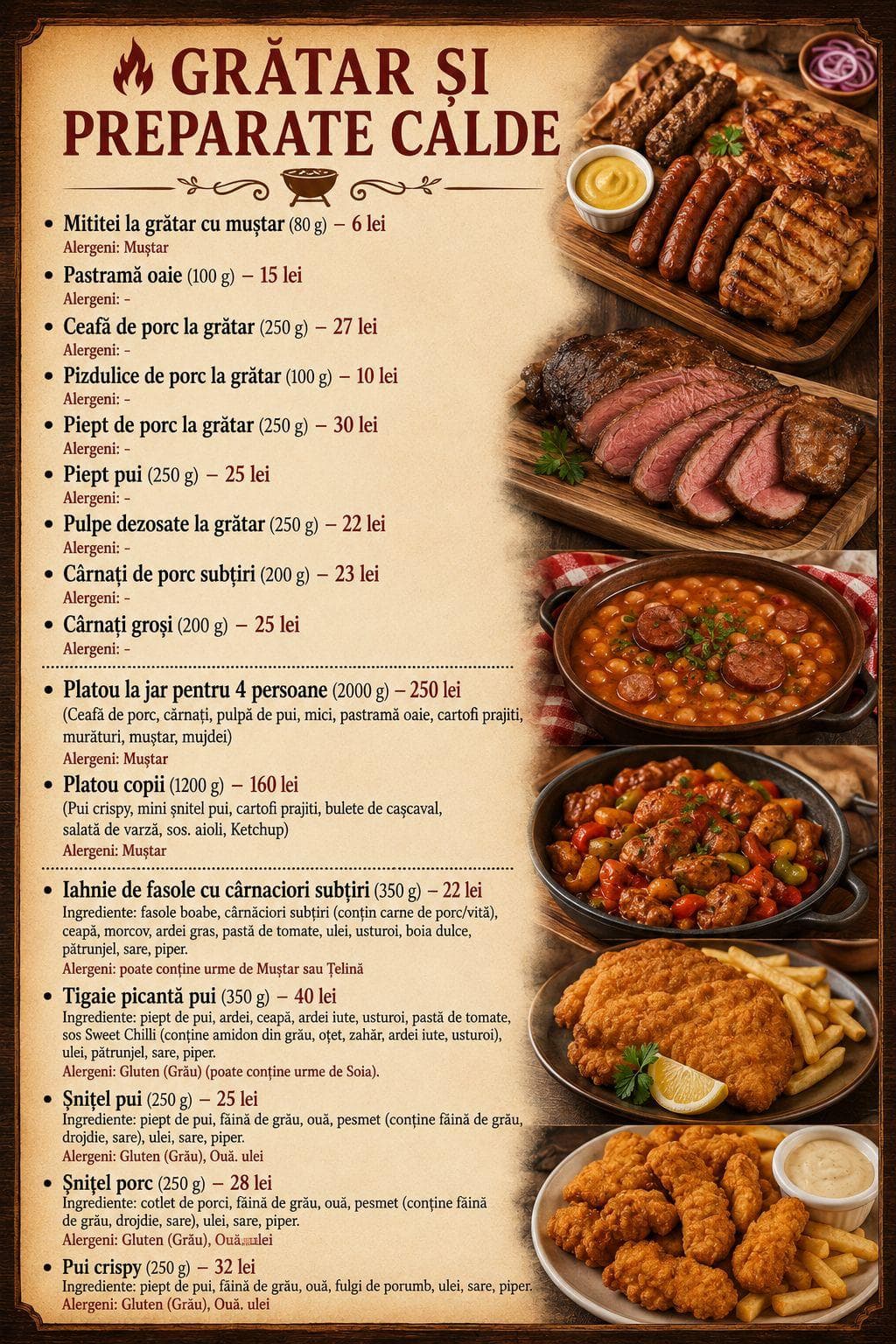 Preparat de la restaurantul La Șulea 8